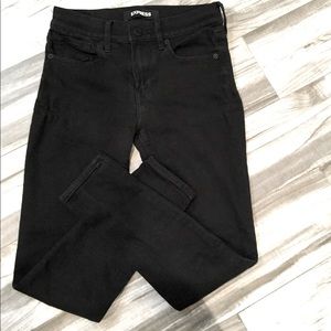 Express black legging jeans in good condition!